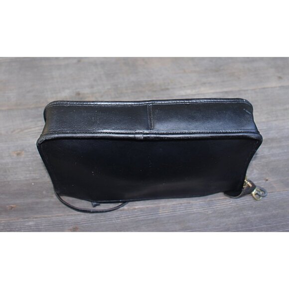 Coach Vintage - 1960s-70s NYC Basic Bag #9455 in Black, Glue in Creed, Pre-Talon - Picture 10 of 15